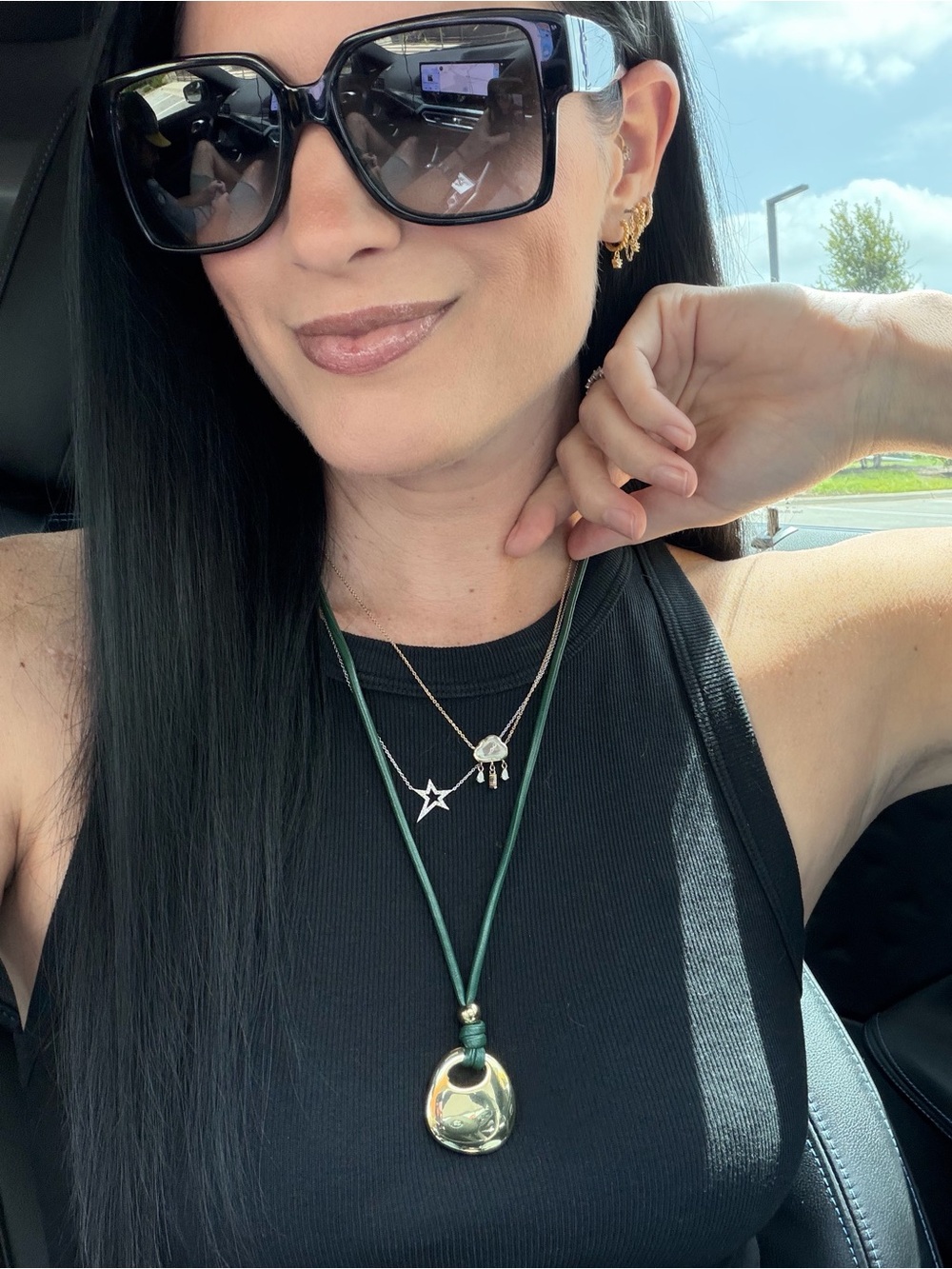 Baublebar Janis Gold Pendant Necklace